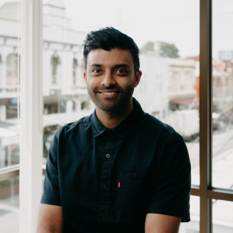 This is a professional headshot of Associate Architect Nirmal Mistry